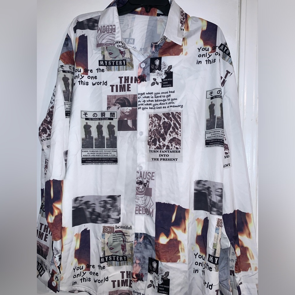 Men’s silk statement piece